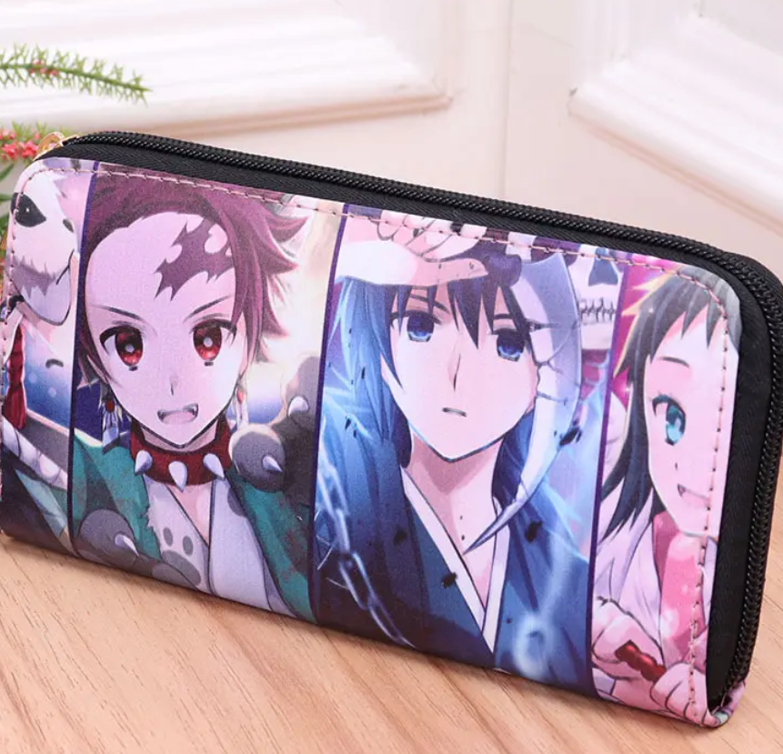 Demon Slayer Anime Long Wallet Purse