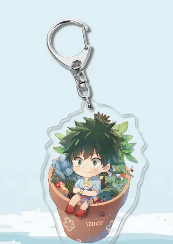 My Hero Academia Deku Anime Acrylic Keychain