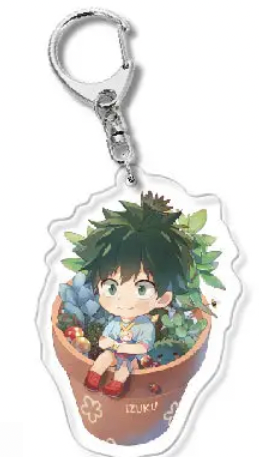 My Hero Academia Deku Anime Acrylic Keychain