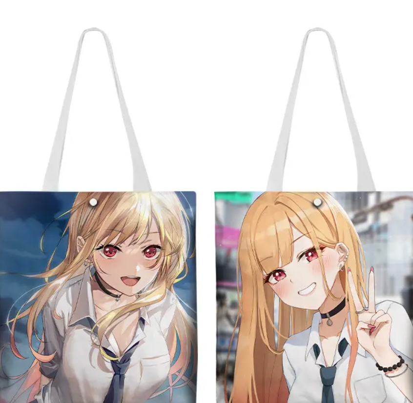 My Dress Up Darling Marin Anime Canvas Tote Bag