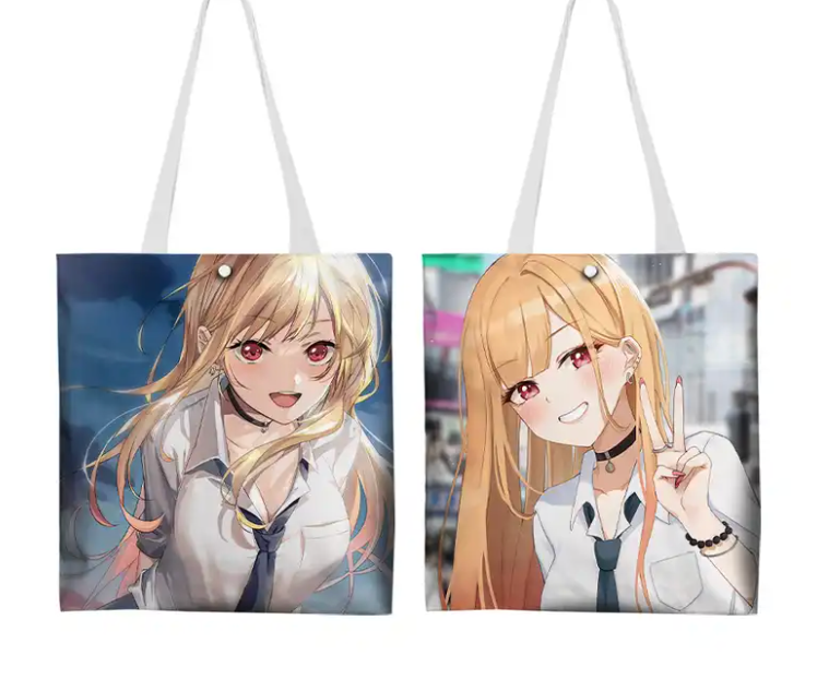 My Dress Up Darling Marin Anime Canvas Tote Bag