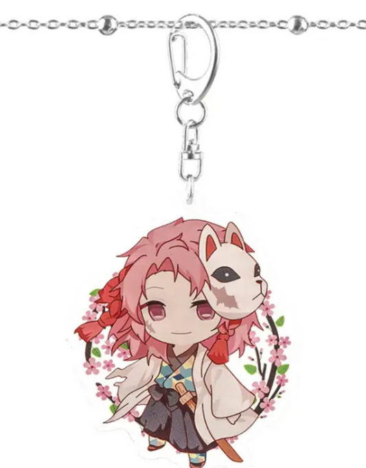 Demon Slayer Sabito Anime Acrylic Keychain Charm