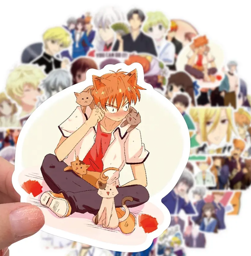 Fruit Basket Anime 50 Piece Sticker Set