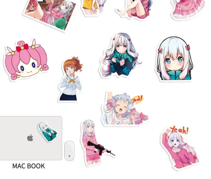 Eromanga Sensei Anime 50 Piece Sticker Set