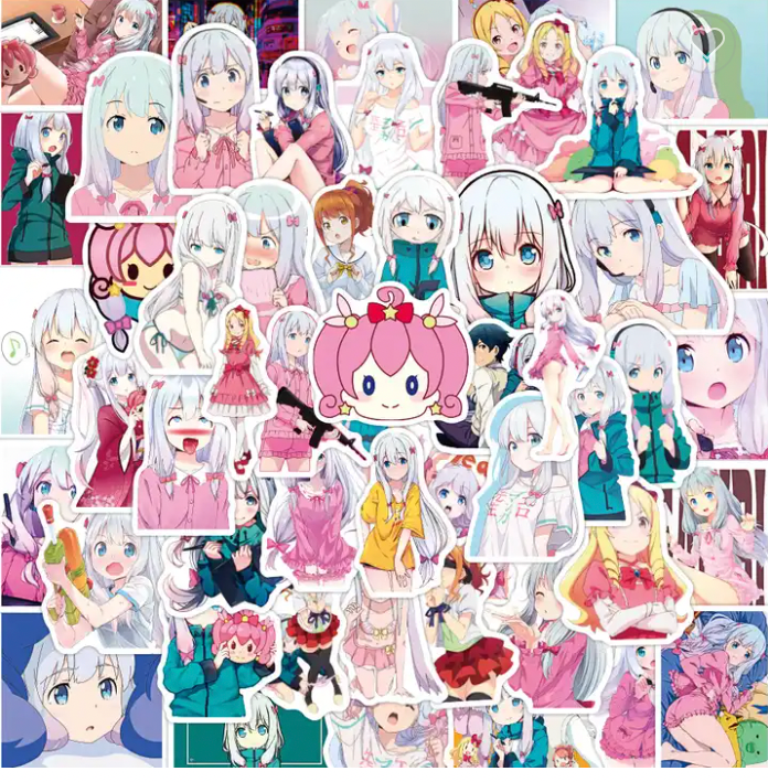 Eromanga Sensei Anime 50 Piece Sticker Set