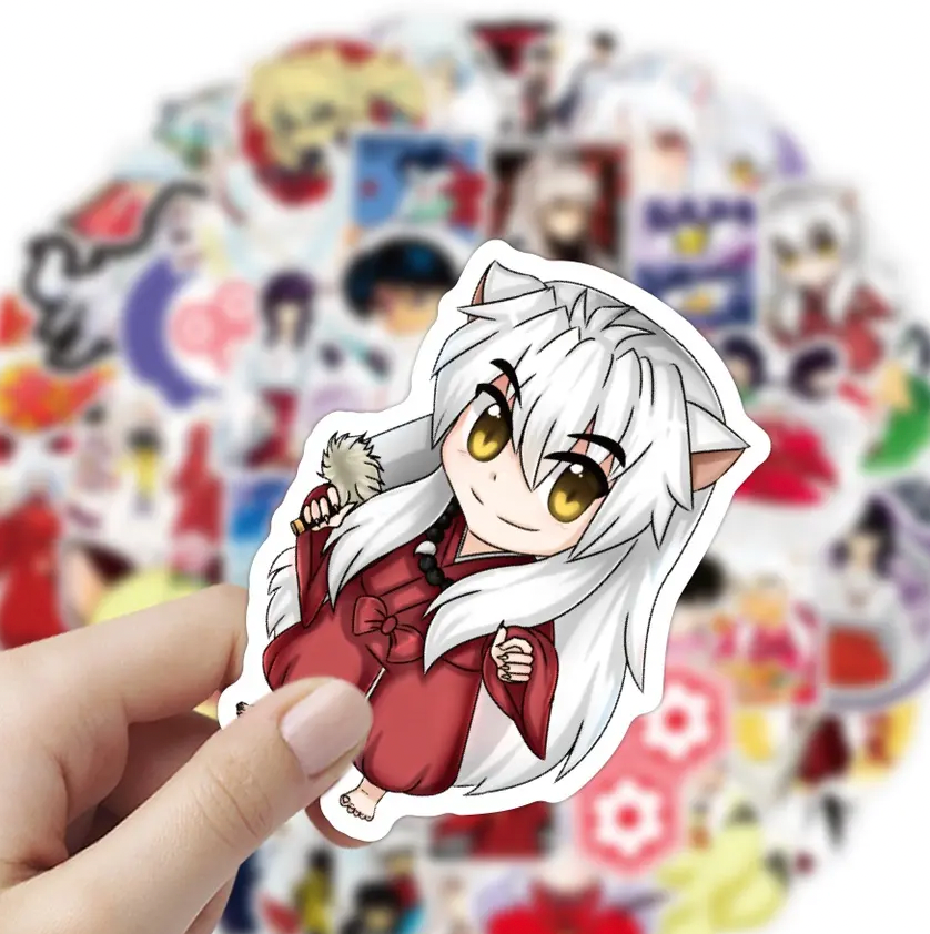 Inuyasha  Anime 50 Piece Sticker Set