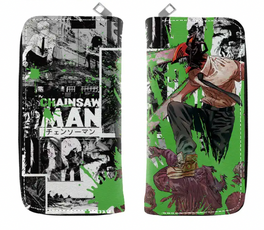 Chainsaw Man Denji Anime Long Wallet