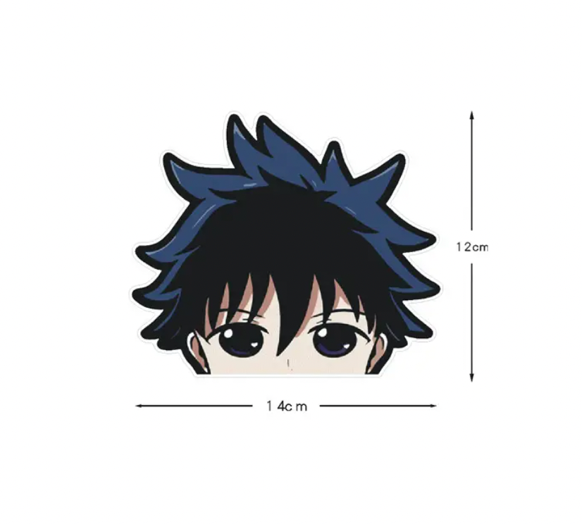 Jujutsu Kaisen Anime Megumi Chibi Car Sticker Decal