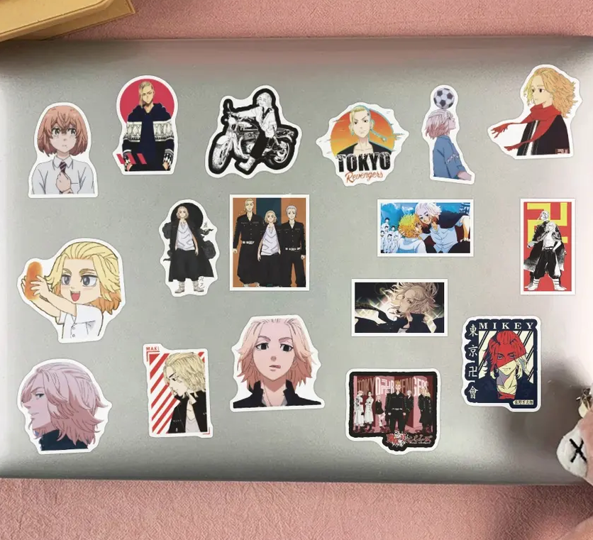 Tokyo Revengers Anime 50 Pc Sticker Set