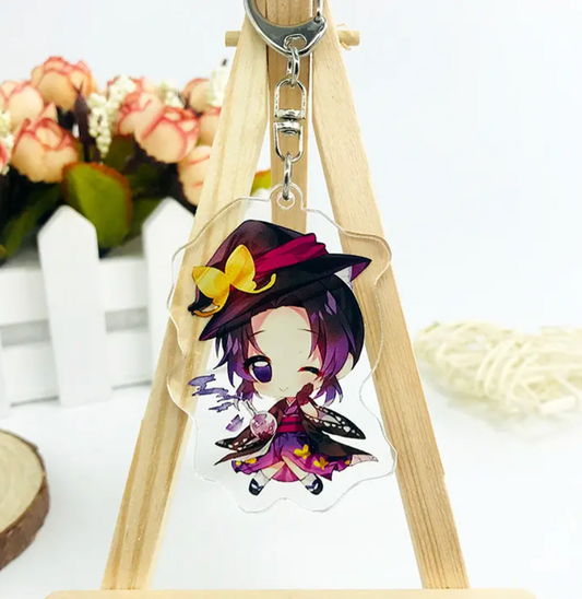 Demon Slayer Shinobu Anime Acrylic Keychain Charm