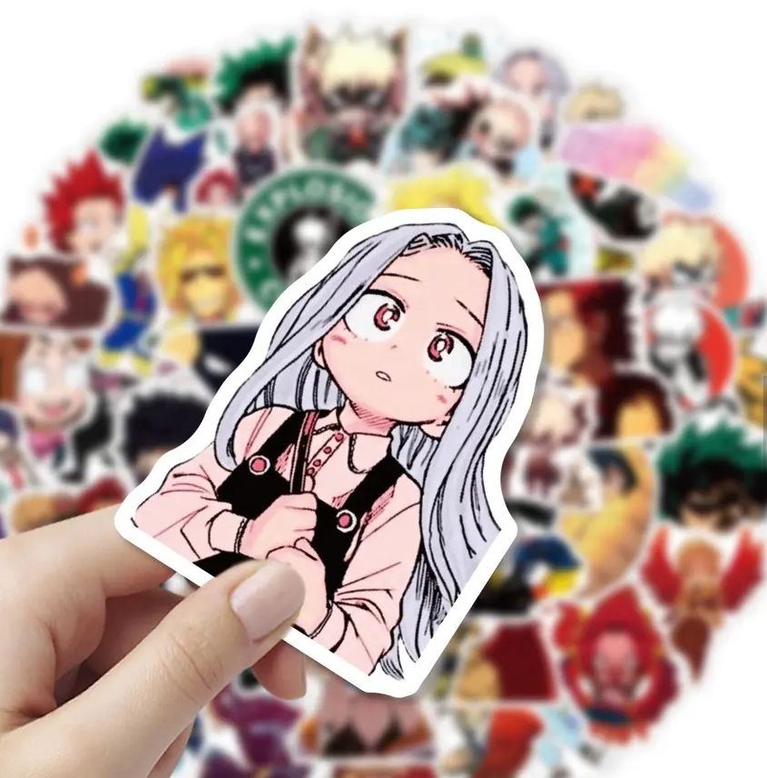 My Hero Academia Anime 50 Piece Sticker Set