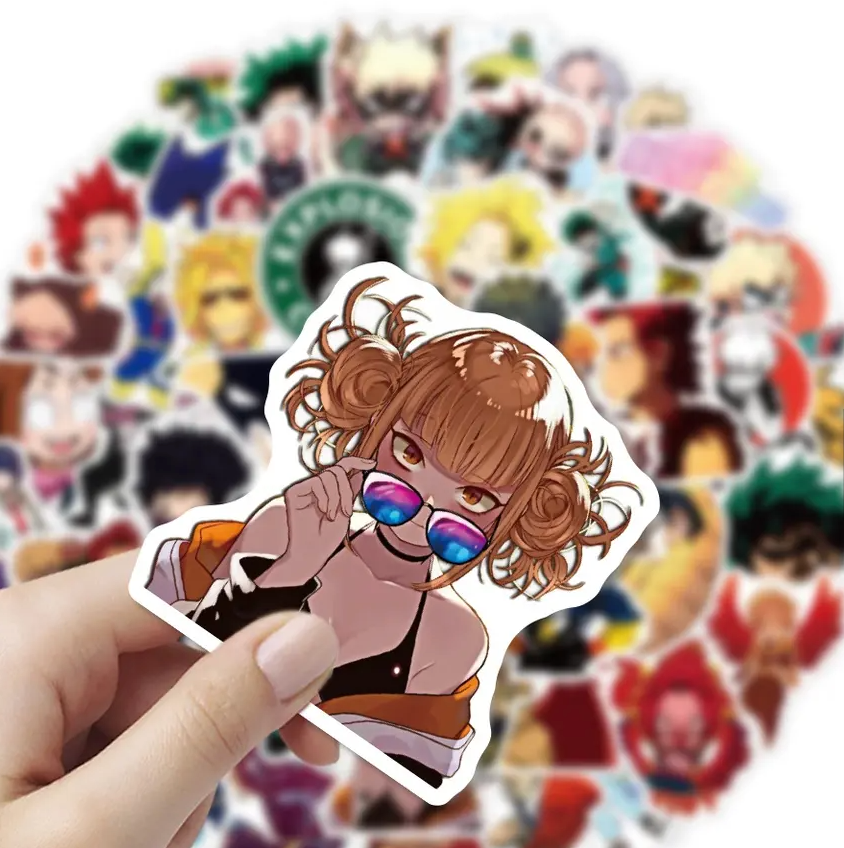 My Hero Academia Anime 50 Piece Sticker Set