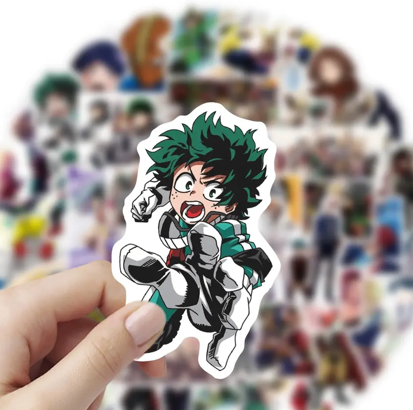 My Hero Academia Anime 50 Piece Sticker Set