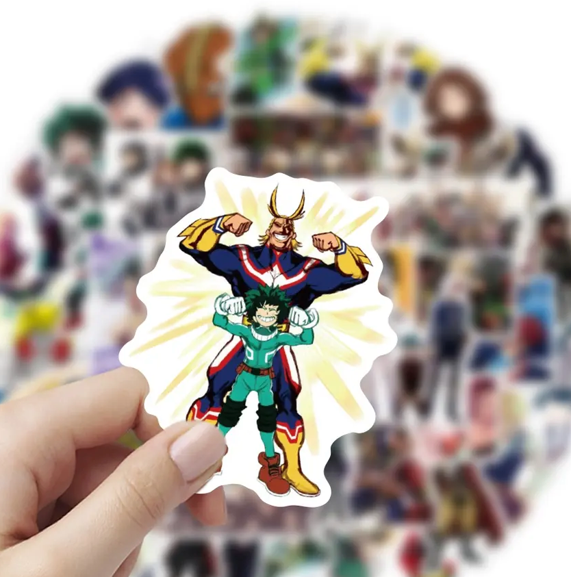 My Hero Academia Anime 50 Piece Sticker Set