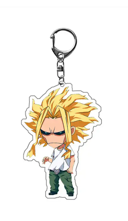 My Hero Academia All Might Anime Acrylic Keychain Charm