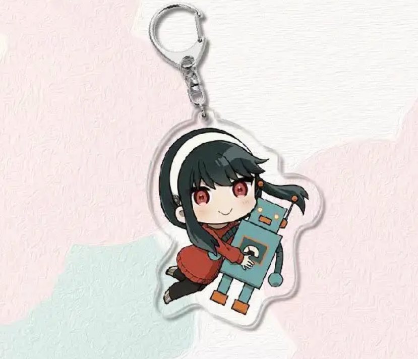 Spy X Family Yor Anime Acrylic Keychain