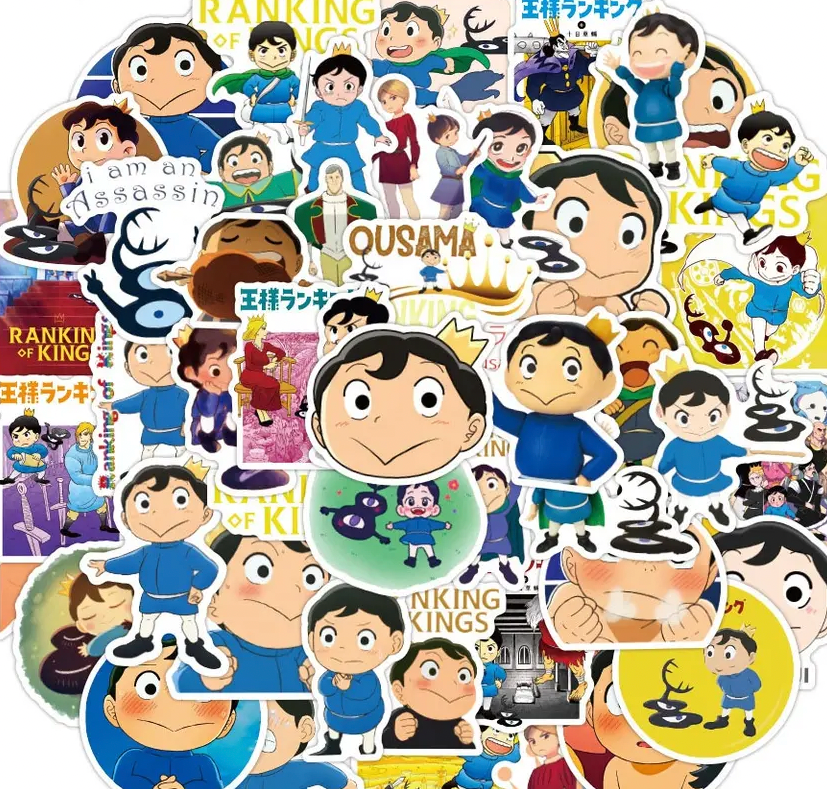 Ranking Of Kings Bojji Anime 50 Piece Sticker Set