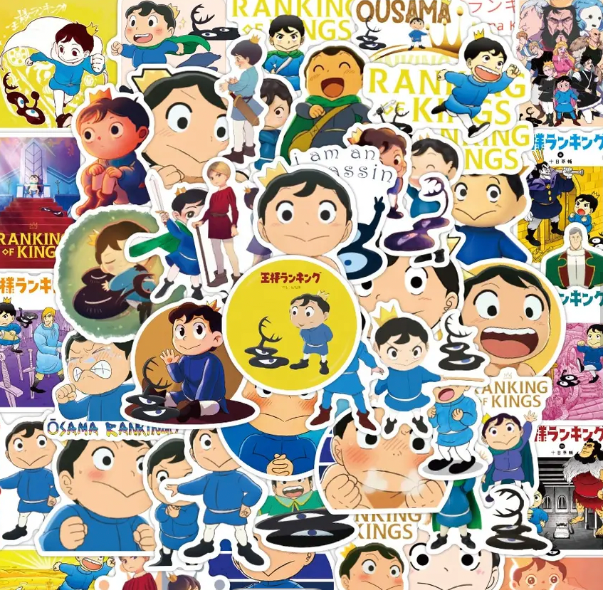 Ranking Of Kings Bojji Anime 50 Piece Sticker Set