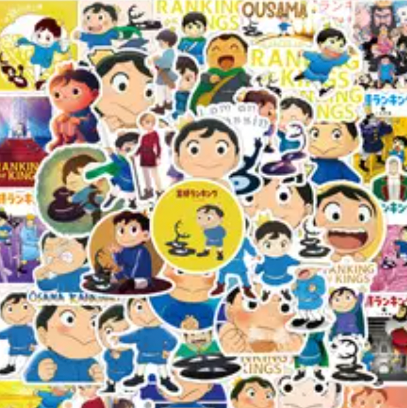 Ranking Of Kings Bojji Anime 50 Piece Sticker Set