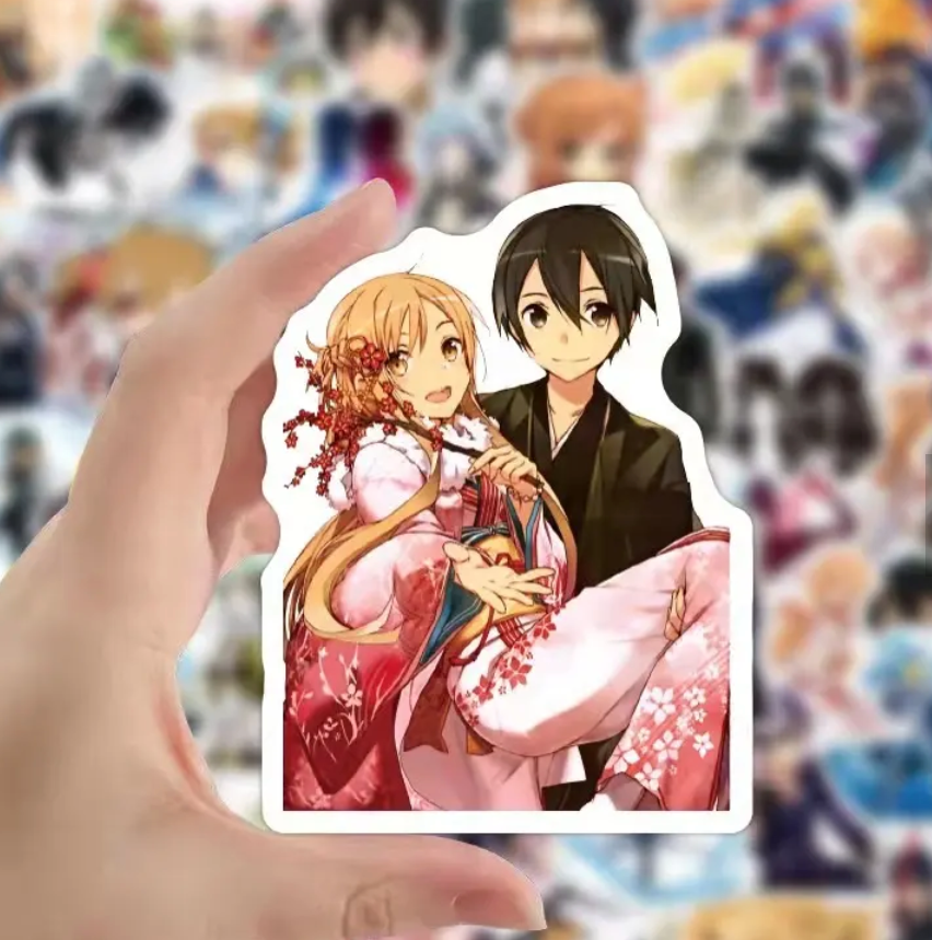 Sword Art Online Anime 50 PC Sticker Set