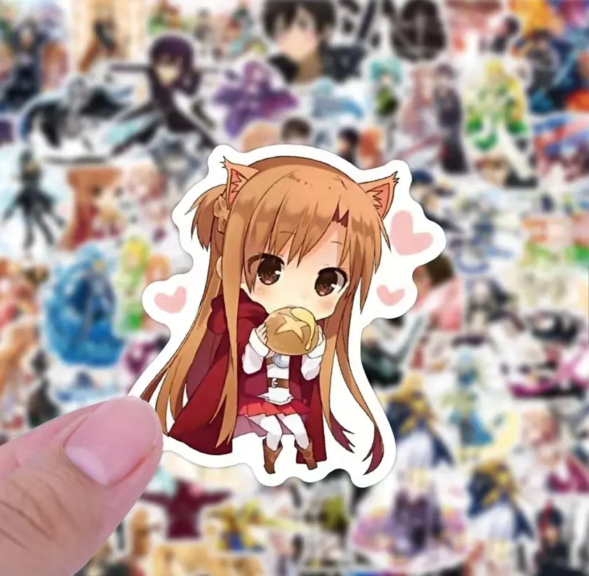 Sword Art Online Anime 50 PC Sticker Set