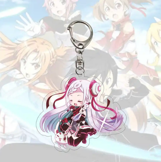 Sword Art Online Anime Acrylic Keychain