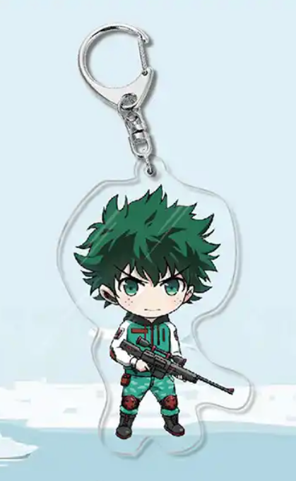 My Hero Academia Deku Acrylic Keychain