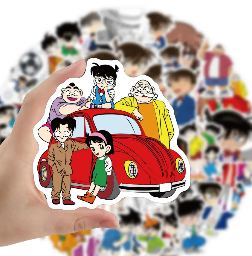 Detective Conan Anime 50 Piece Sticker Set