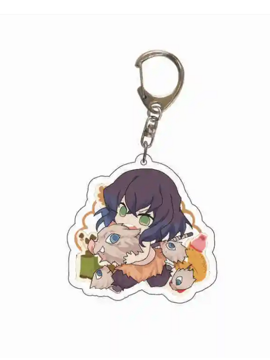 Demon Slayer Inosuke Acrylic Keychain