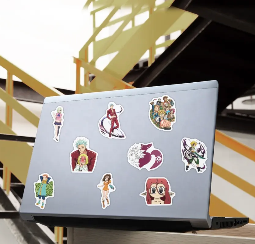 Seven Deadly Sins Anime 50 Piece Sticker Set