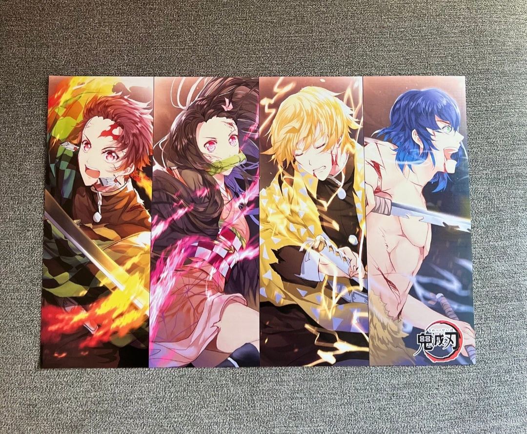 Demon Slayer Anime 8 Piece Poster Set