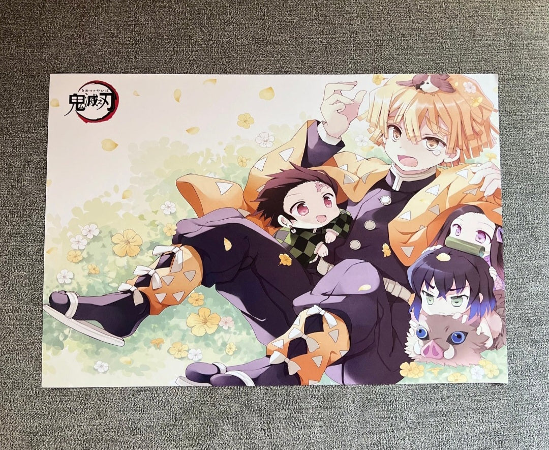 Demon Slayer Anime 8 Piece Poster Set