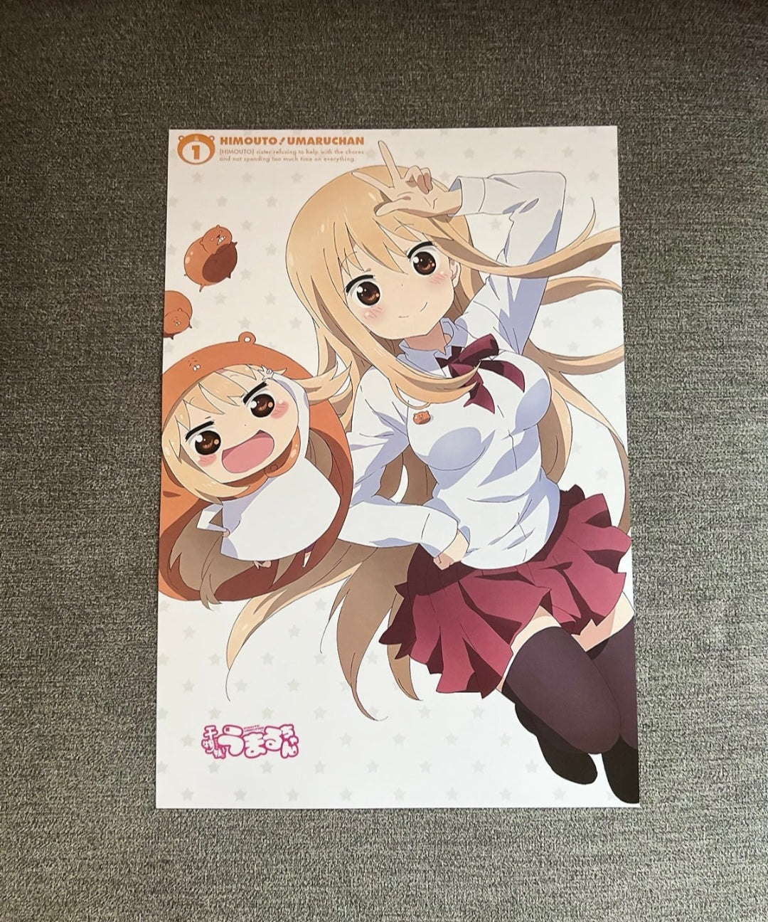 Himouto Umaru Chan Anime 8 Piece Poster Set