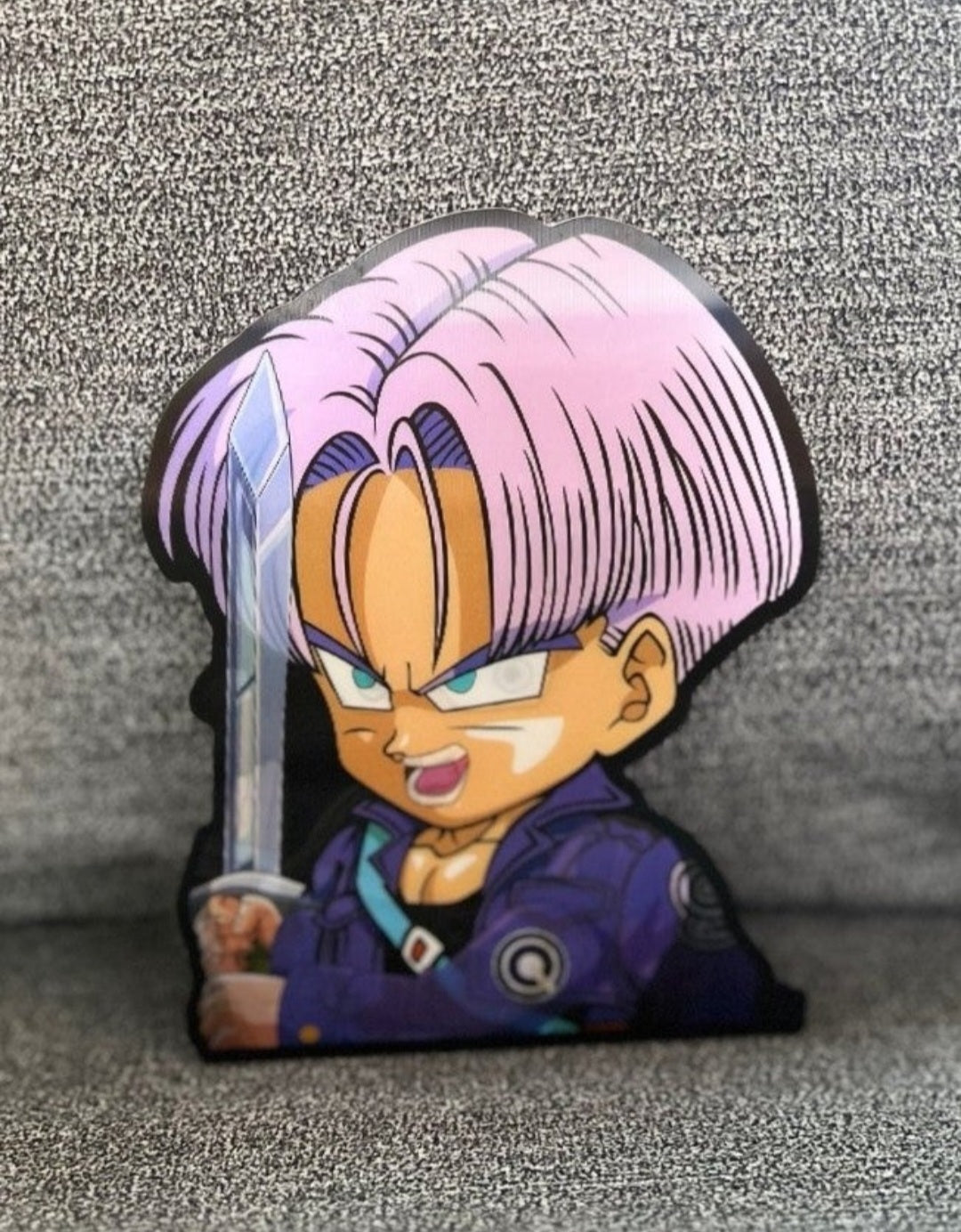 Dragonball Z Trunks Anime 3D/Motion Sticker