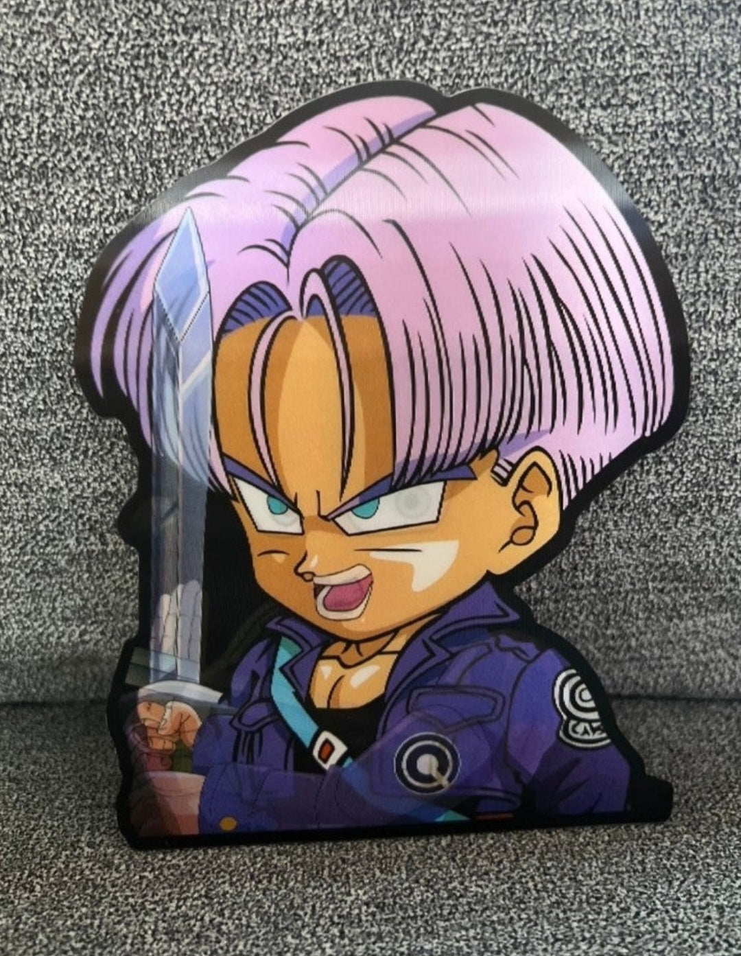 Dragonball Z Trunks Anime 3D/Motion Sticker