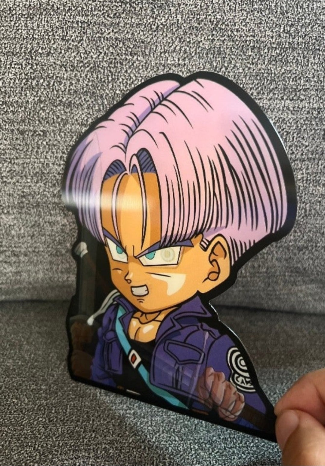 Dragonball Z Trunks Anime 3D/Motion Sticker