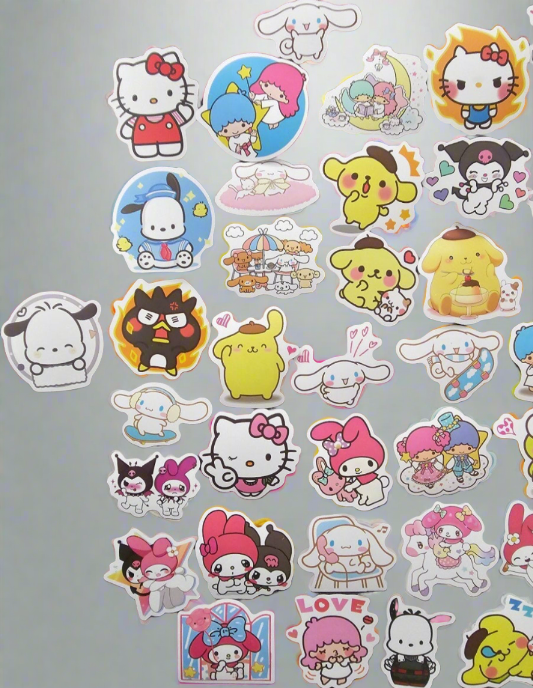 Sanrio Anime Mix 100 Piece Sticker Set