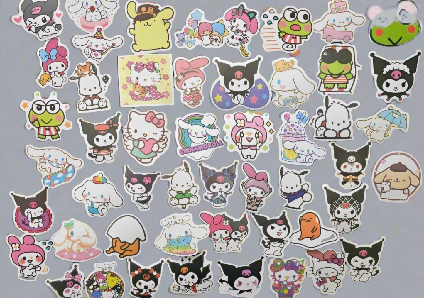 Sanrio Anime Mix 100 Piece Sticker Set