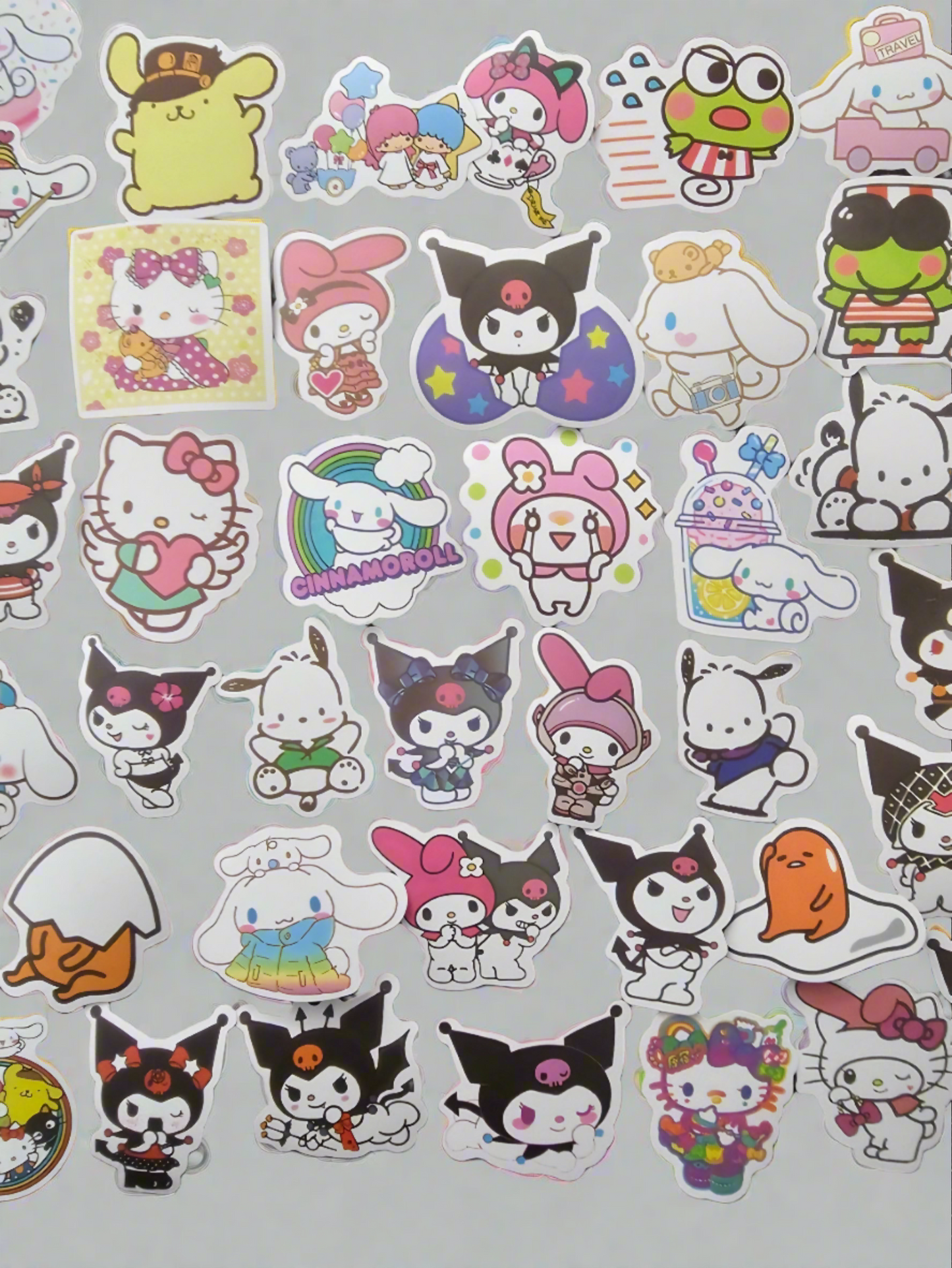 Sanrio Anime Mix 100 Piece Sticker Set