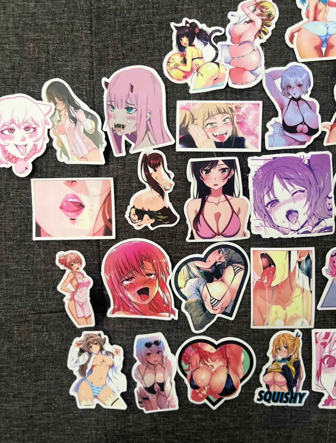 Waifu Anime 50 Piece Sticker Set