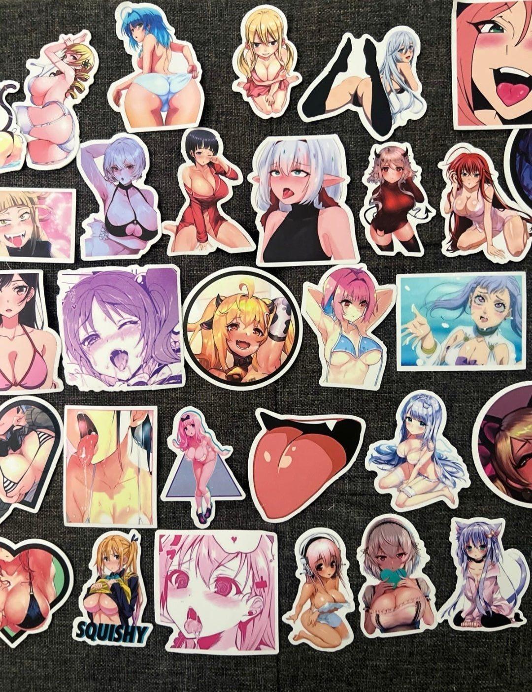 Waifu Anime 50 Piece Sticker Set