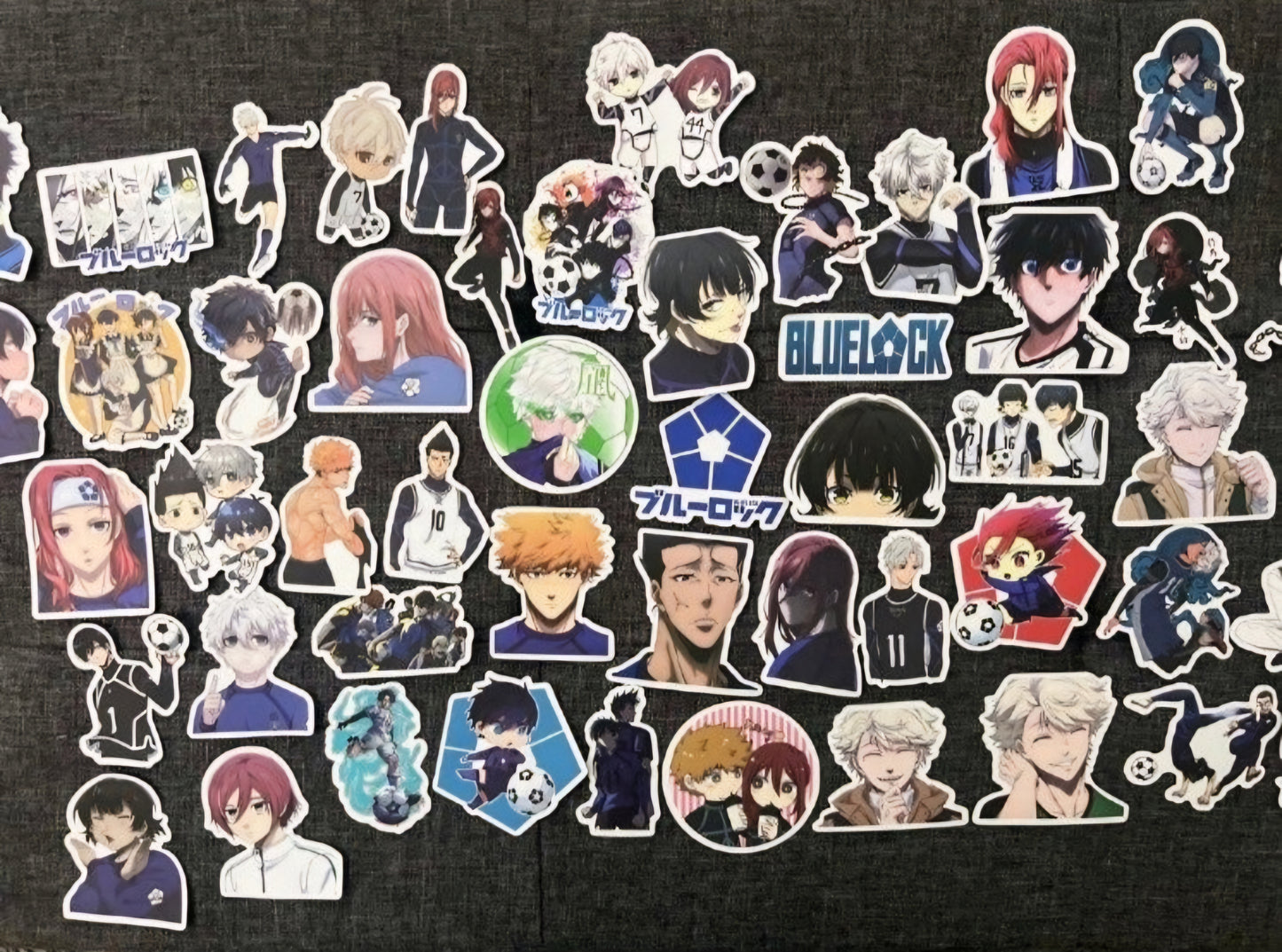 Blue Lock Anime 50 Piece Sticker Set