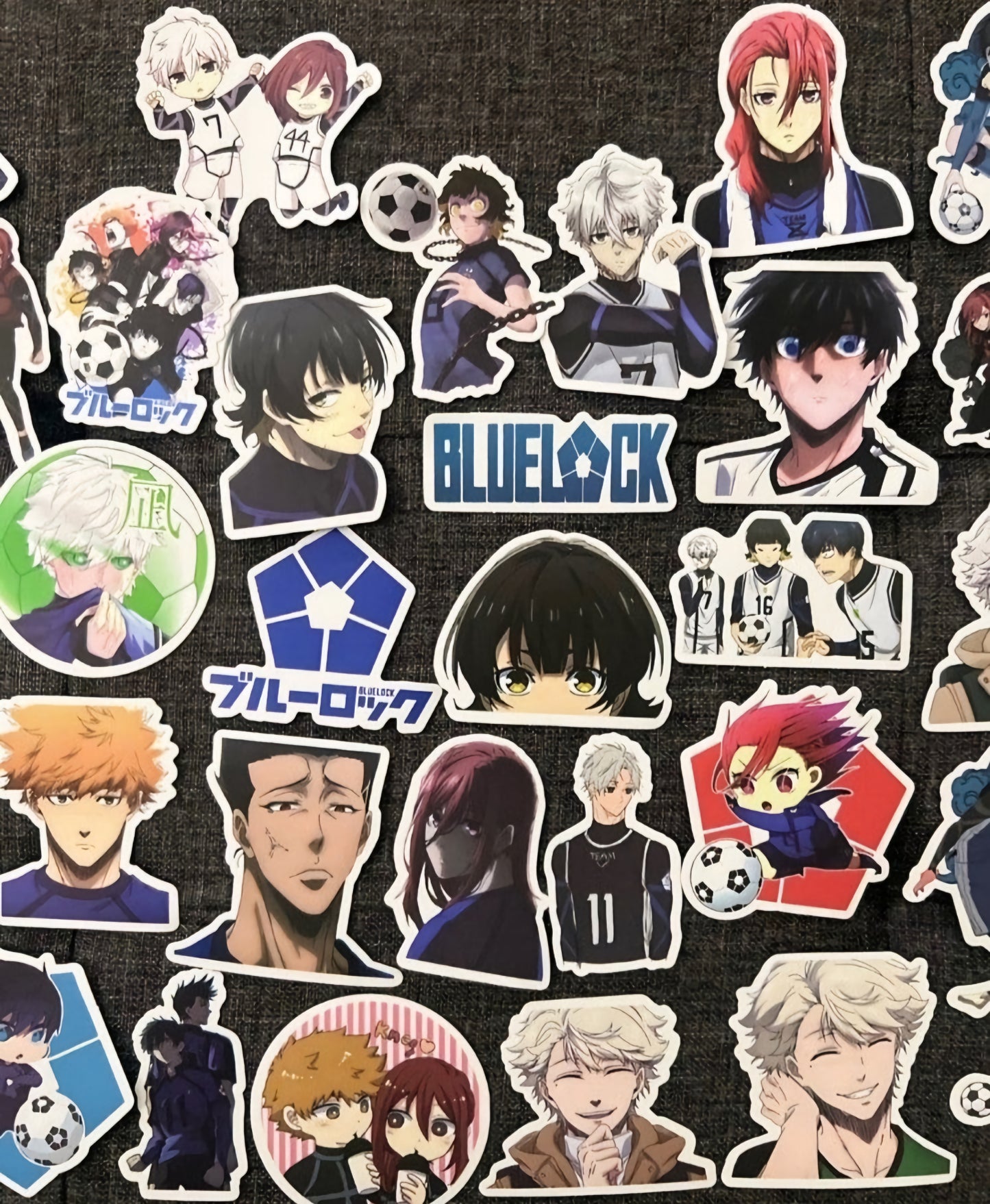 Blue Lock Anime 50 Piece Sticker Set