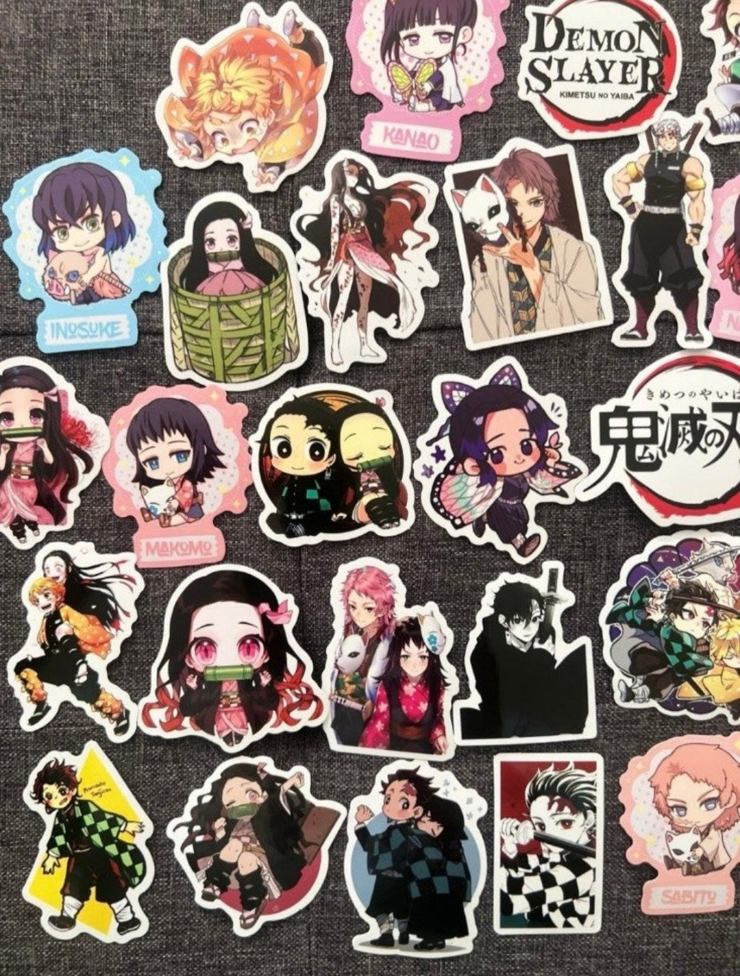 Demon Slayer Anime 50 Piece Sticker Set