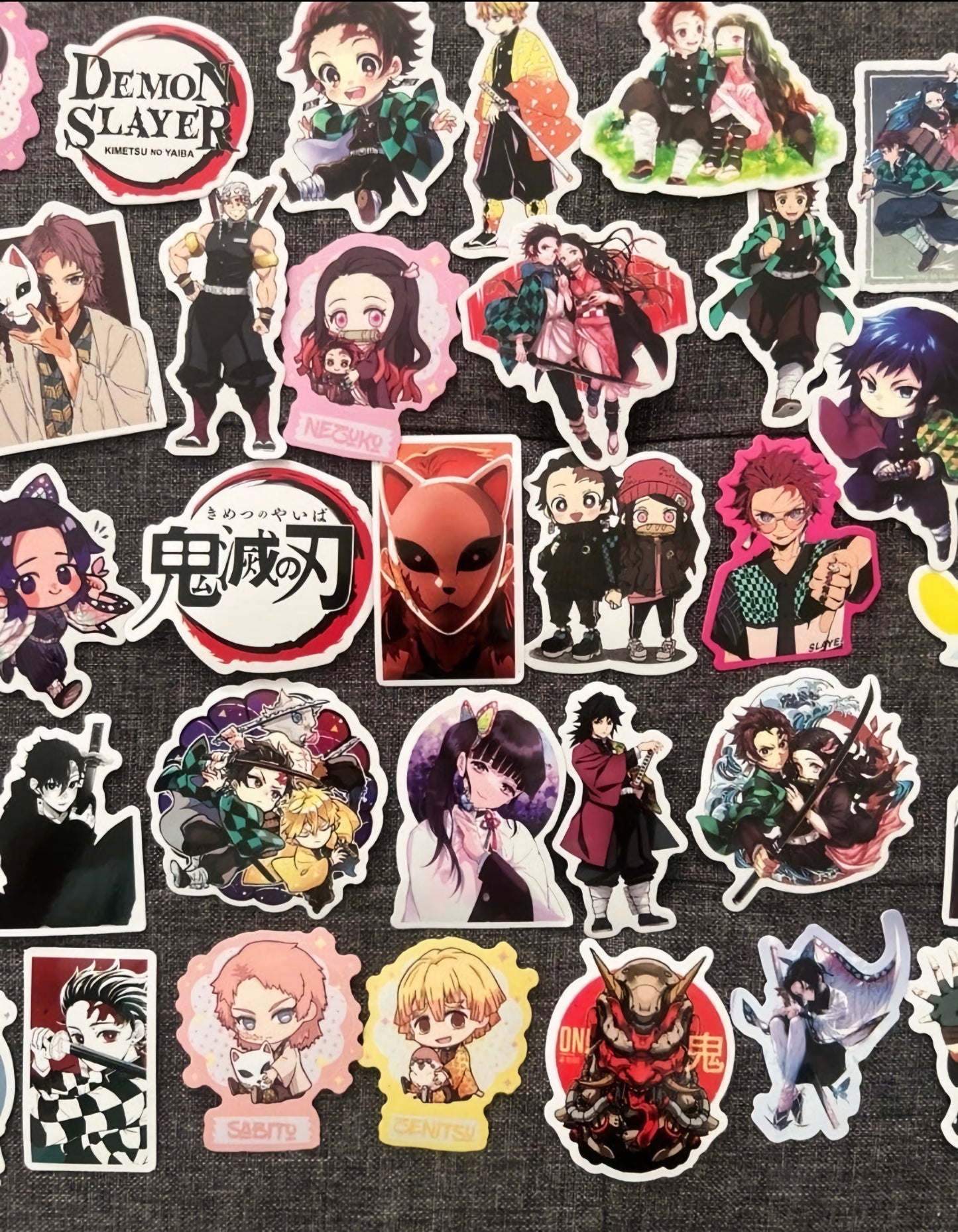 Demon Slayer Anime 50 Piece Sticker Set