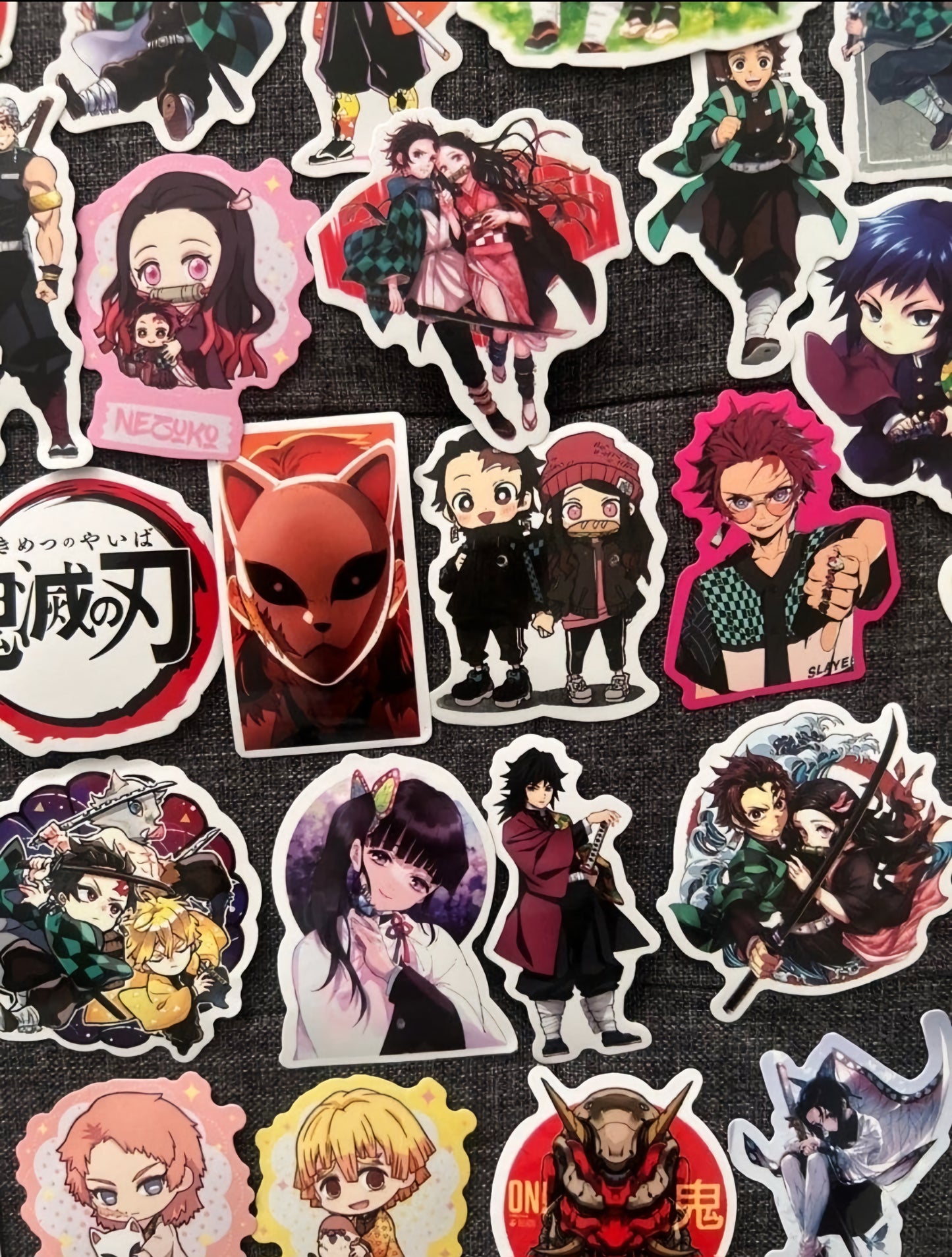 Demon Slayer Anime 50 Piece Sticker Set