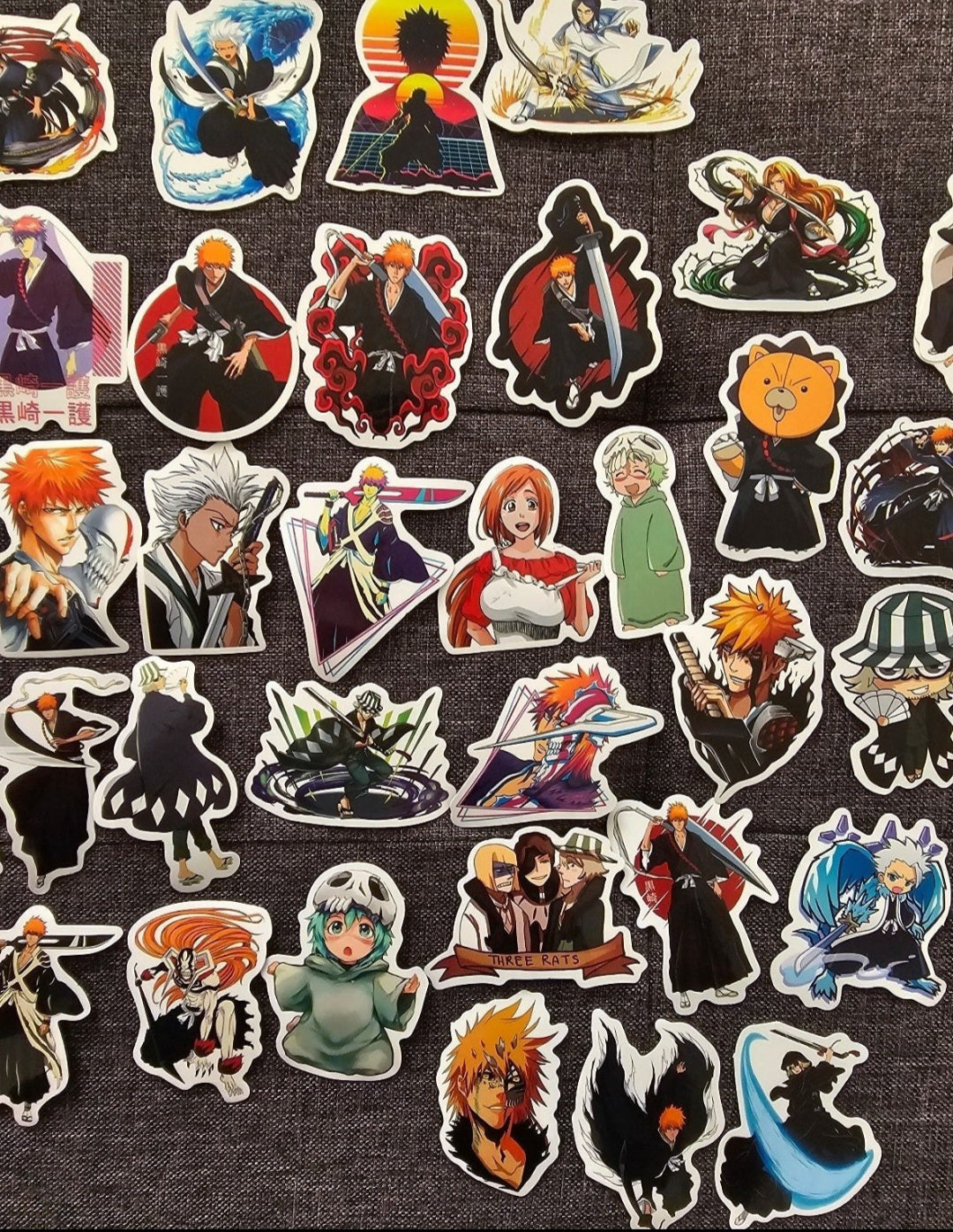 Bleach Anime 50 Piece Sticker Set