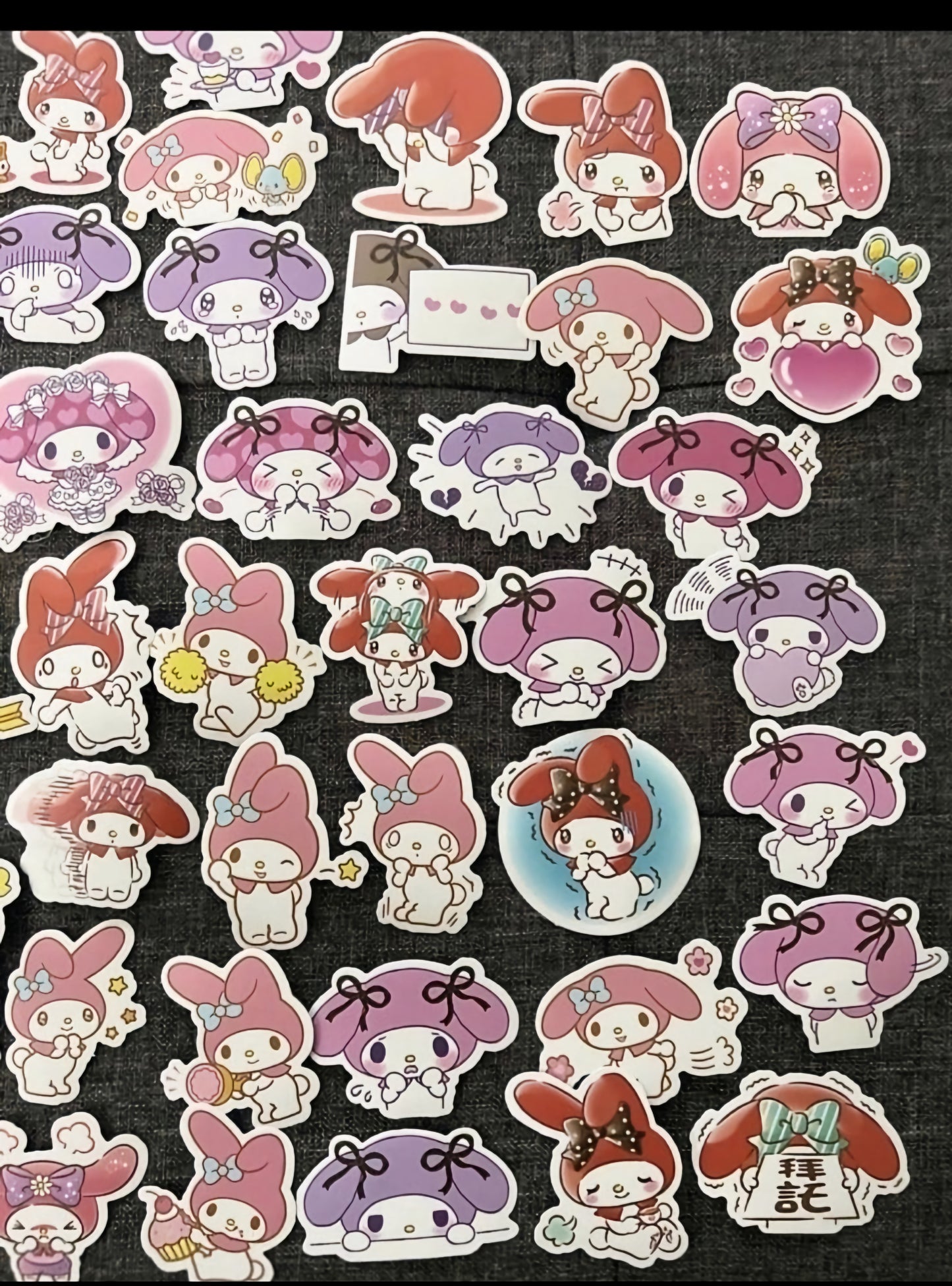 My Melody Anime 50 Piece Sticker Set