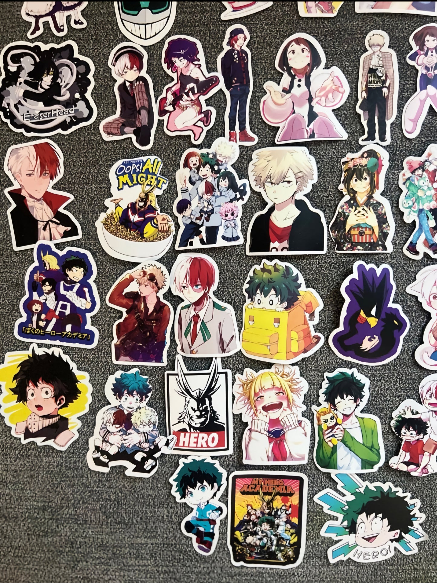 My Hero Academia Anime 50 Piece Sticker Set