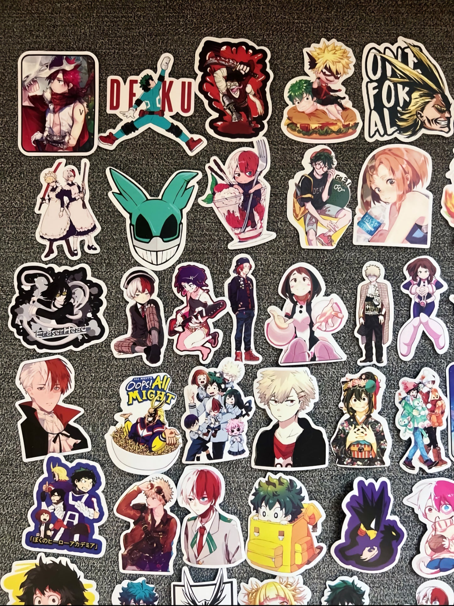 My Hero Academia Anime 50 Piece Sticker Set